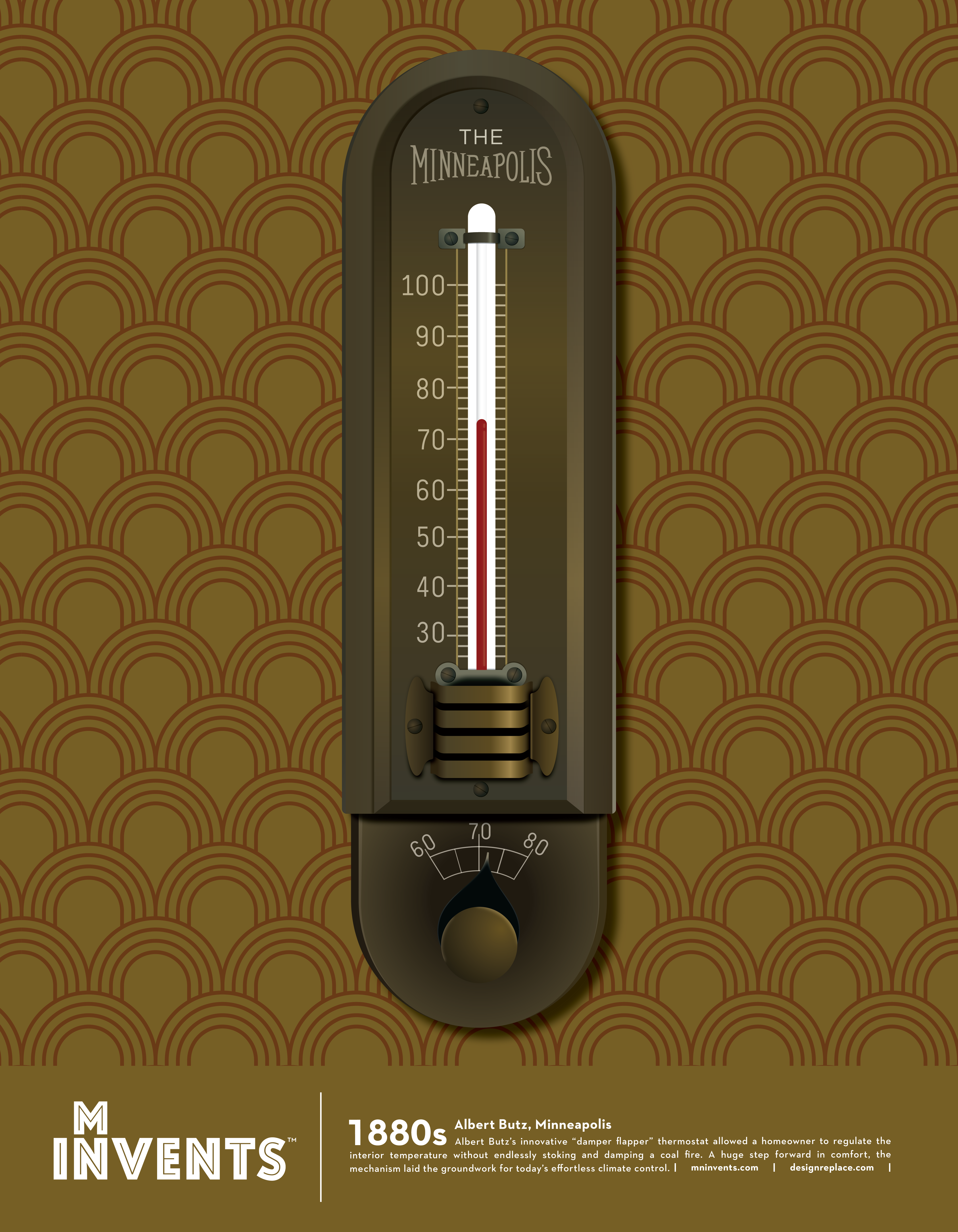 “Damper Flapper” Thermostat